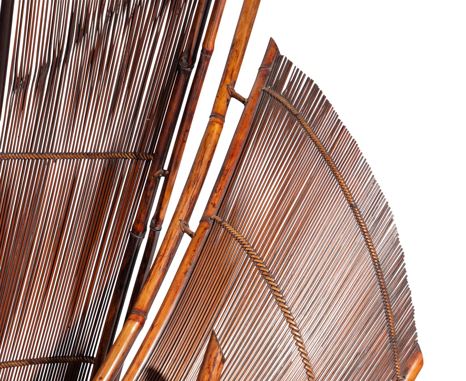 Bamboo sculpture