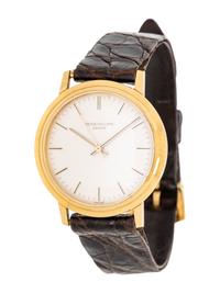 PATEK PHILIPPE, REF. 3569 YELLOW GOLD ‘CALATRAVA' WATCH