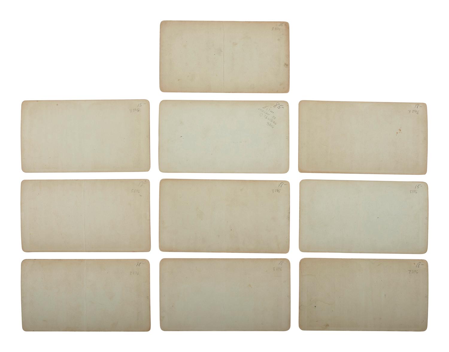 [WESTERN AMERICANA]. A group of 10 stereoviews documenting the Darien Expedition. New York: E. & H.T. Anthony, ca 1870-1871.