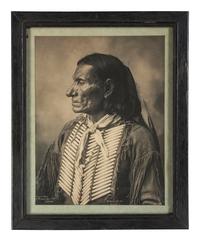 [NATIVE AMERICAN]. RINEHART, F.A., photographer. Pablino Diaz - Kiowa. Omaha, 1899.