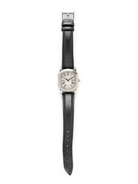 TIFFANY & CO., STAINLESS STEEL 'MARK COUPE' WATCH