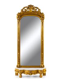 A Victorian Giltwood Pier Mirror