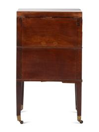 An George III Mahogany 'Harlequin' Dressing and Writing Table