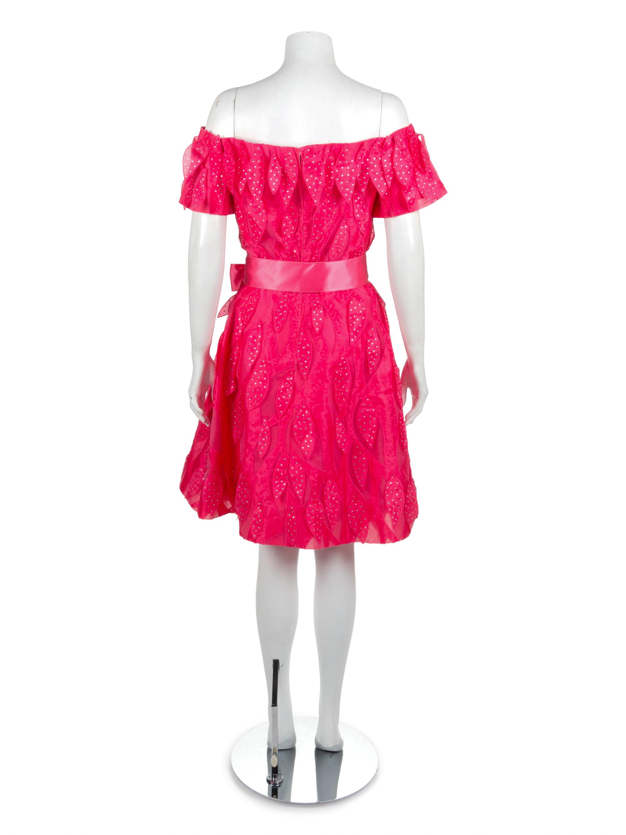 Four Scaasi Dresses, 1980s