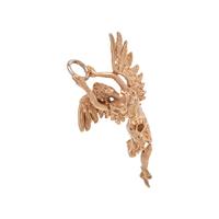 YELLOW GOLD ANGEL PENDANT/BROOCH