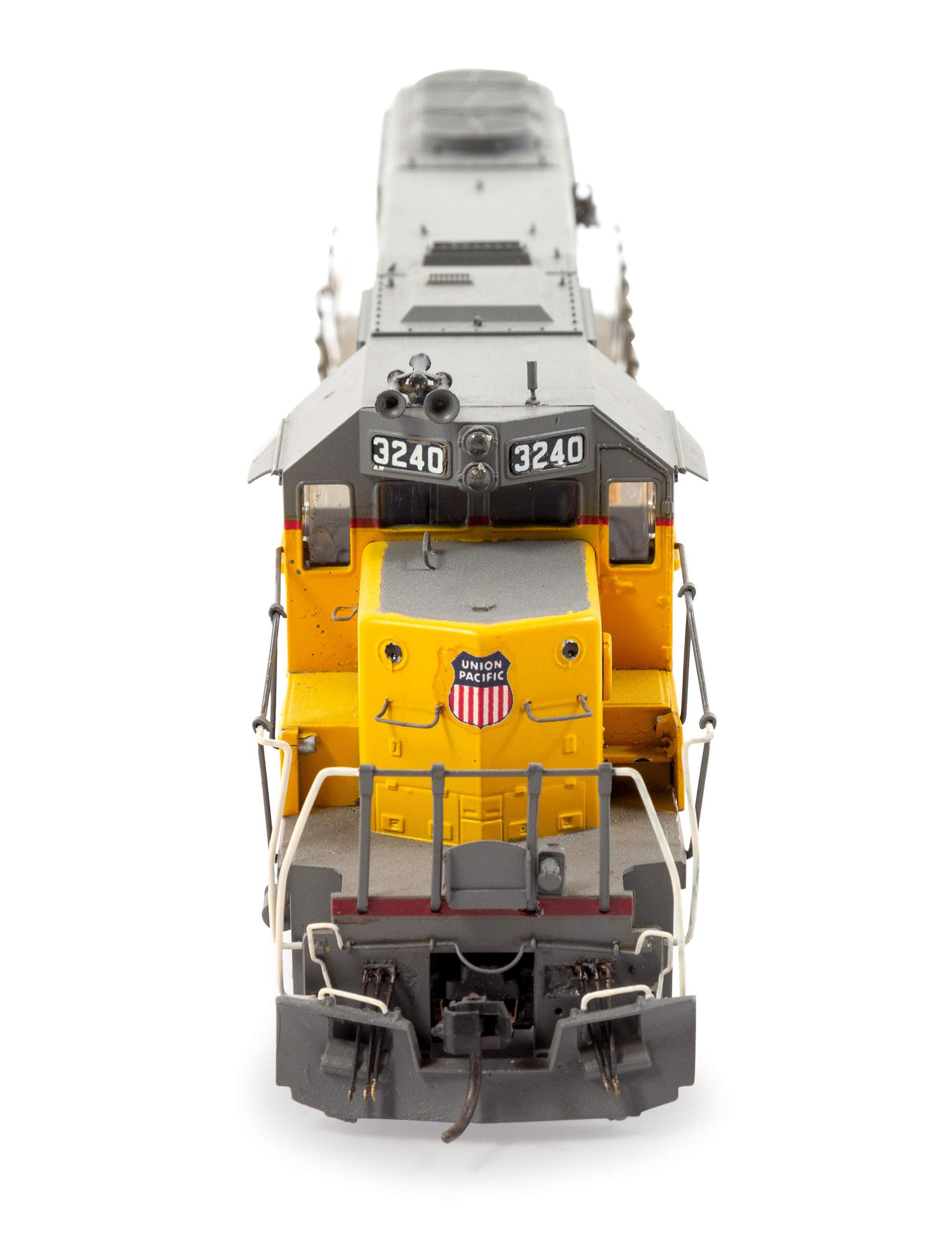 A Polychrome HO-Gauge Missouri Pacific Diesel Locomotive