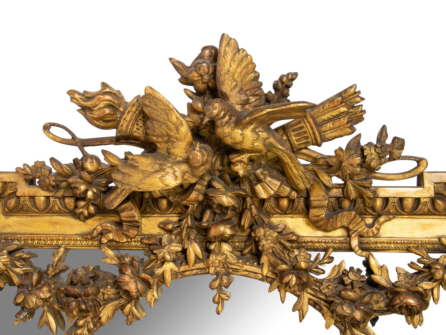 An Italian Giltwood Mirror