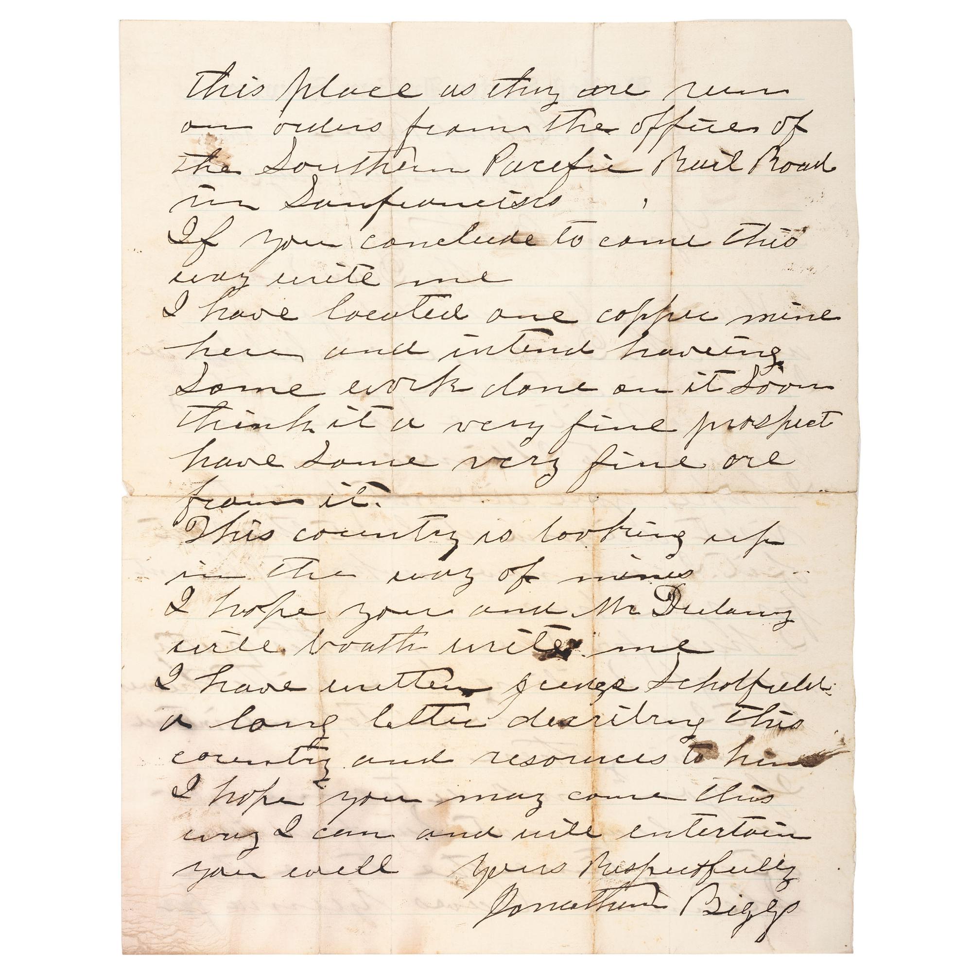 A collection of items identified to Lieutenant Colonel Jonathan Biggs, 123rd Illinois Infantry, “Wilder’s Brigade,” highlighted by bullet-struck frock coat and vest worn during the assault on Selma, Alabama. 2 April 1865.