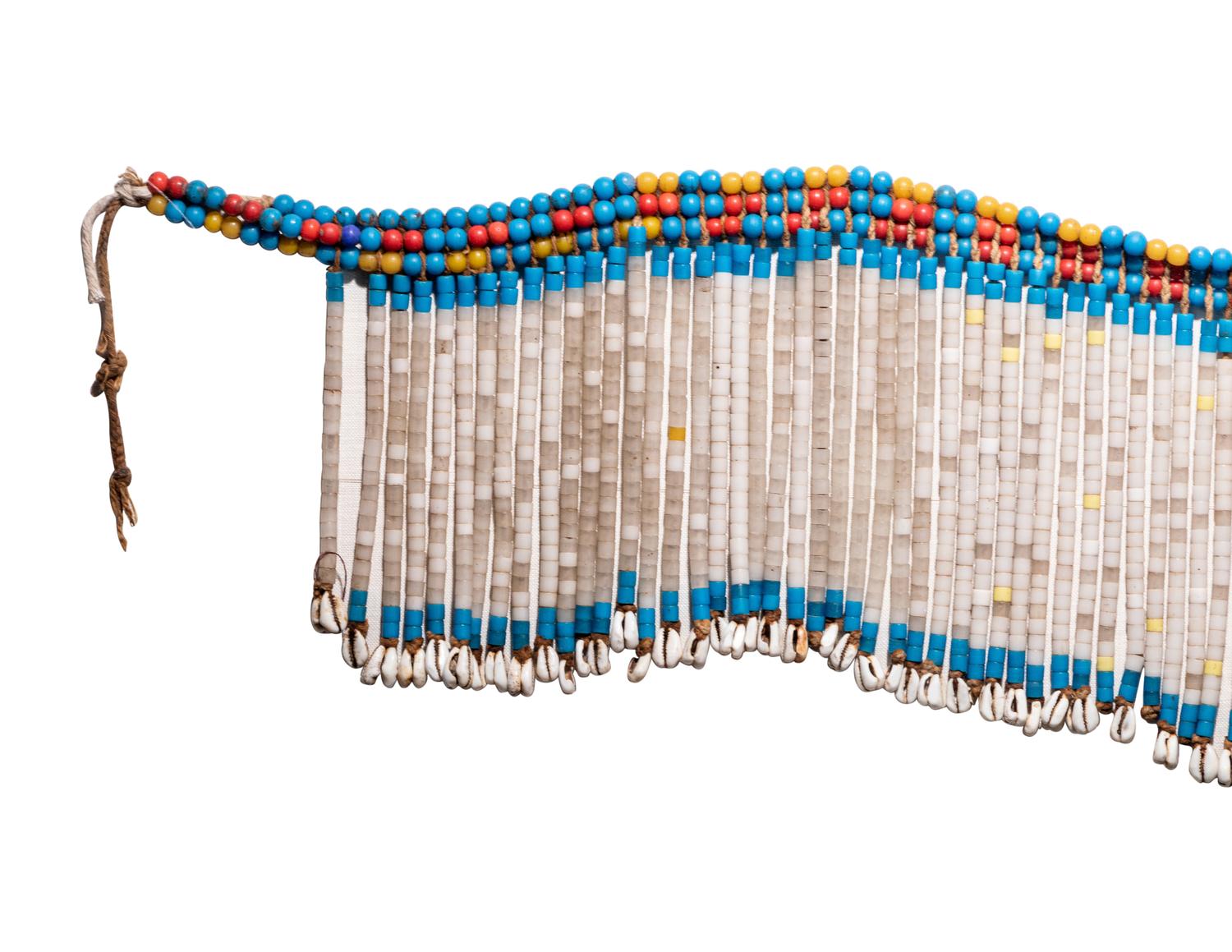 A Group of Four Amazonian Shell Belts or Headdresses