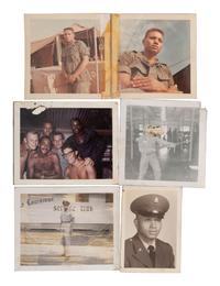 [AFRICAN AMERICANA - VIETNAM]. A group of approx. 140 photographs assembled by Private First Class Ronald Nelson, 125th Signal Battalion, incl. images of African American soldiers and the Cu Chi tunnels.