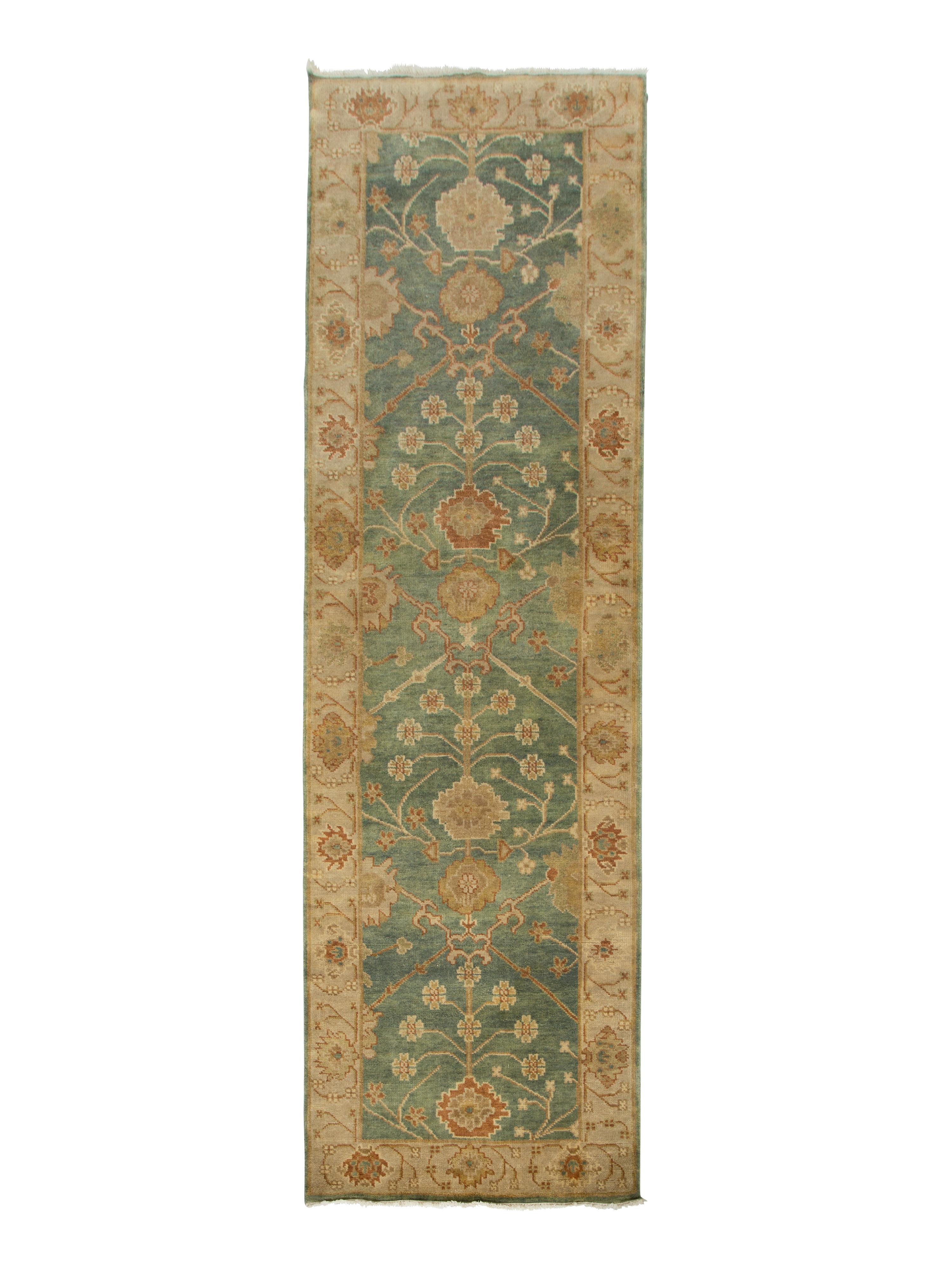 An Oushak Wool Runner
