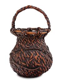 A Bamboo Flower Arranging Basket
