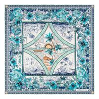 DIOR & LOUIS VUITTON, THREE PRINTED SILK SCARVES