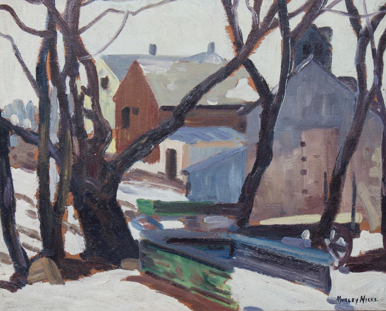 Morley Hicks, (Wisconsin, 1877-1959), Winter Landscape