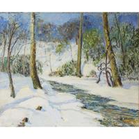 WILLIAM FRANCIS TAYLOR (AMERICAN/CANADIAN 1883–1970) "THAW"