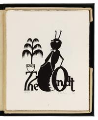 [FINE PRESS]. JOYCE, James. -- Joseph J. D'AMBROSIO, illustrator. The Ondt and the Gracehoper. From two Tales of Shem and Shuan. 1975.