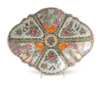 Five Chinese Famille Rose Porcelain Articles