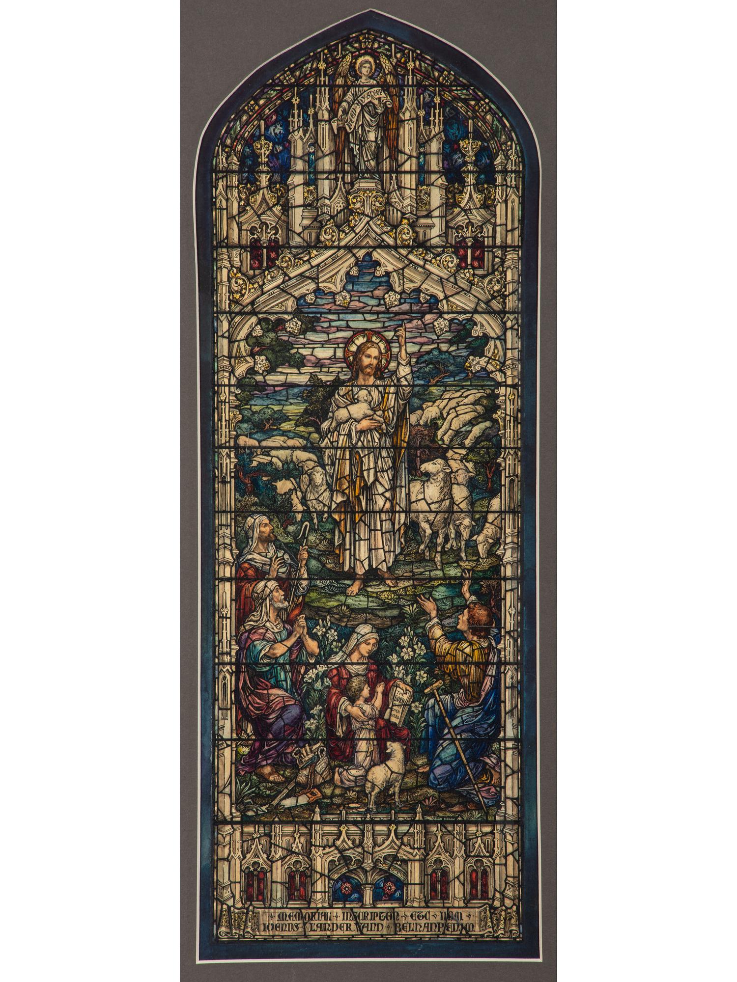 Four Stained Glass Window Designs