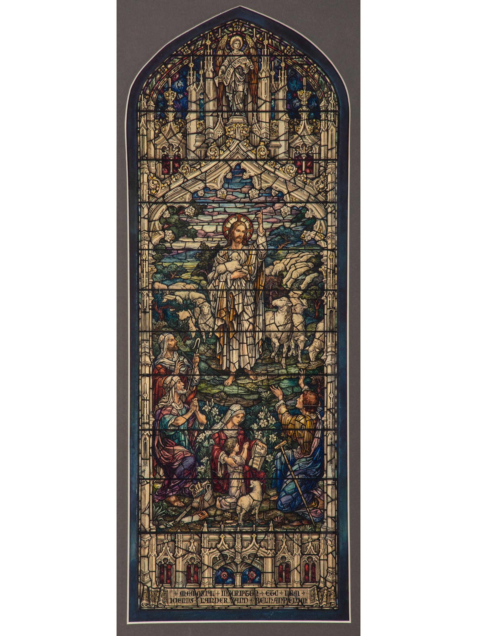 Four Stained Glass Window Designs