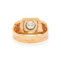 BICOLOR GOLD AND DIAMOND RING