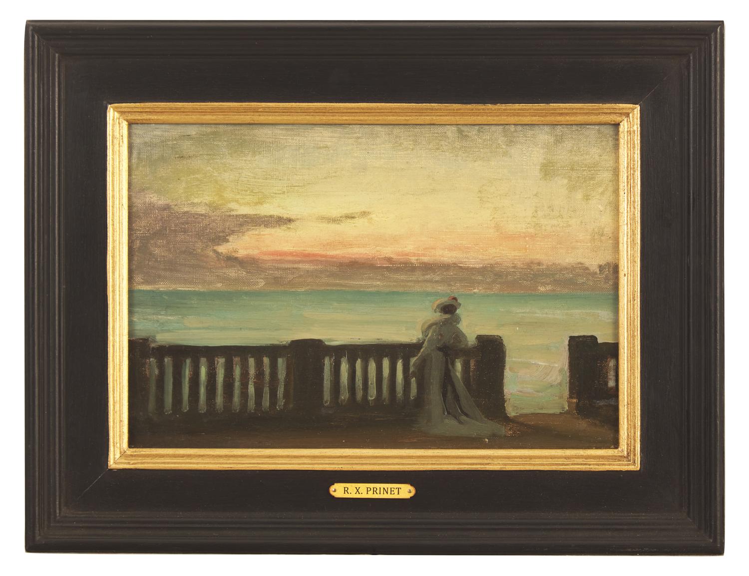 Élégante au Balcon, 1890