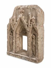 A Continental Marble Tabernacle