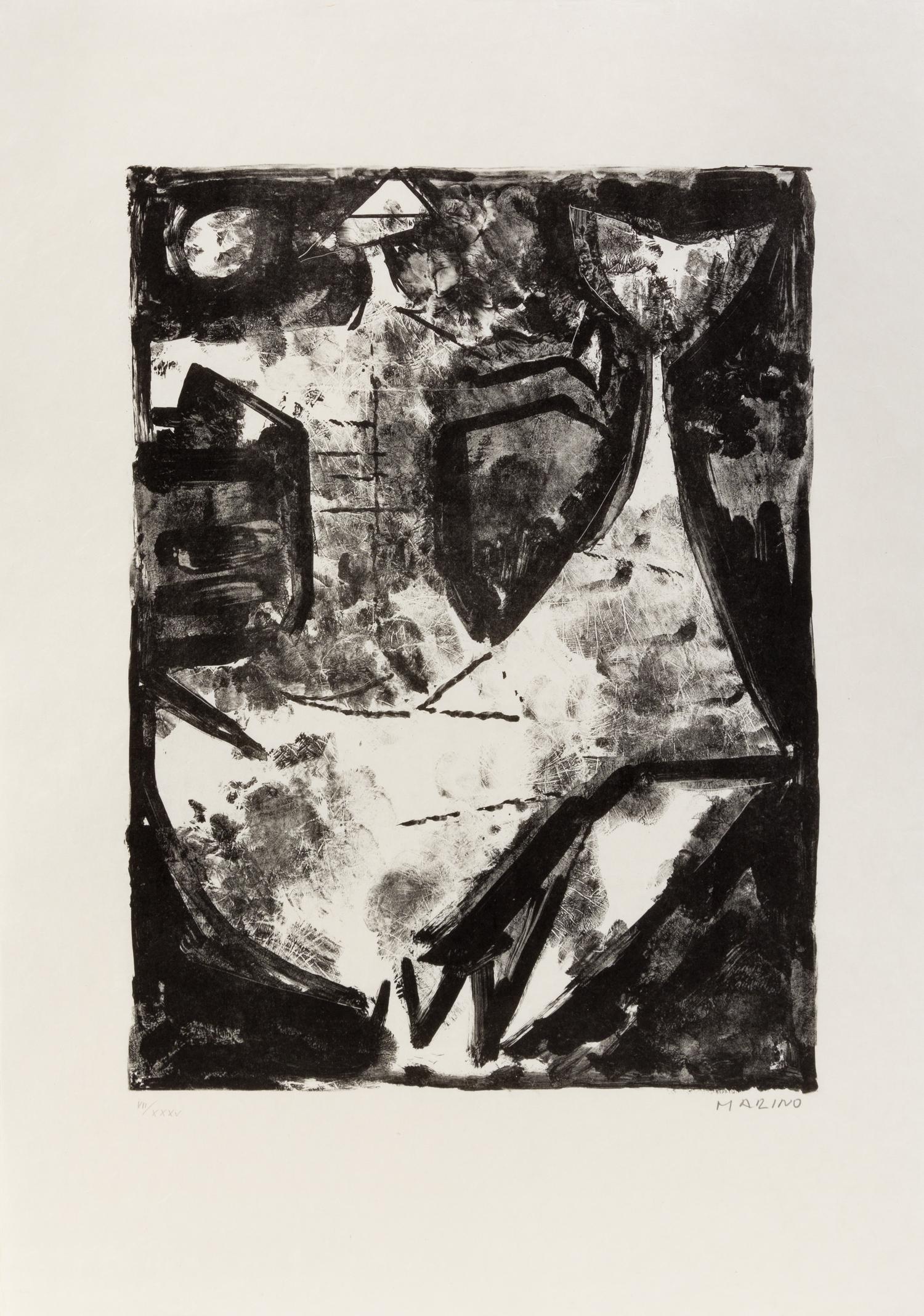 Marino Marini, (Italian, 1901-1980), L'idea del cavaliere, 1963/1968