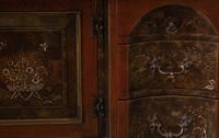 A George II Style Chinoiserie Lacquered Secretary Bookcase