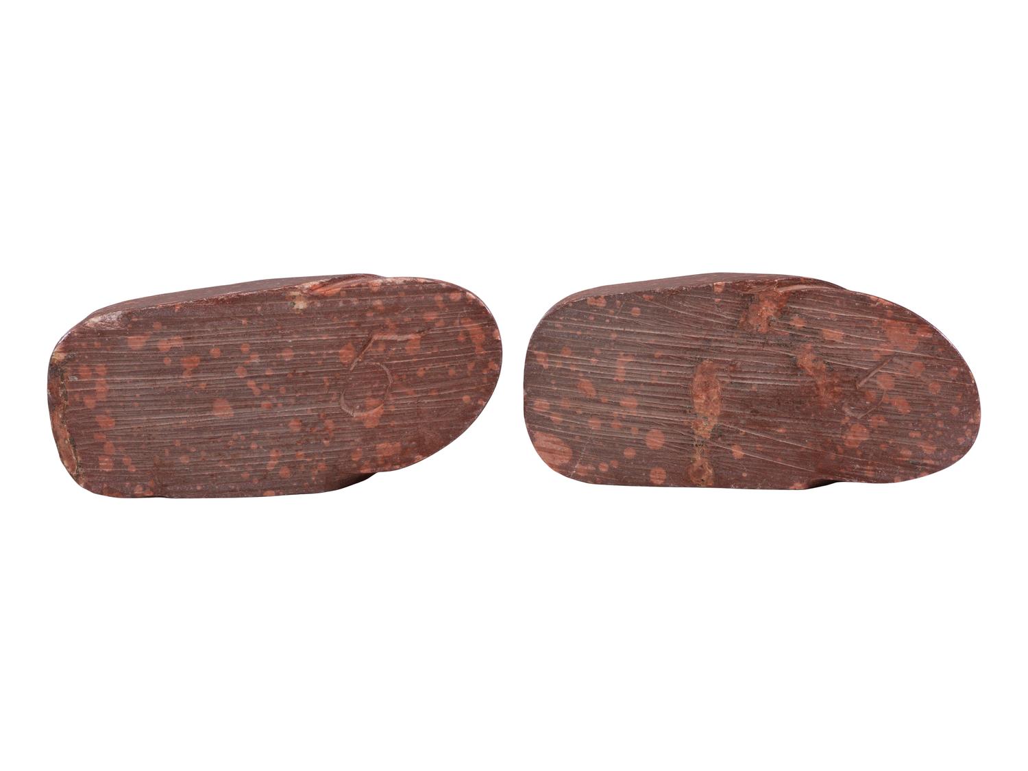 Collection of Catlinite Candlestick Holders