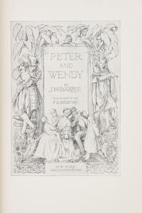 BARRIE, J.M. Peter and Wendy. New York, (1911). First ed.