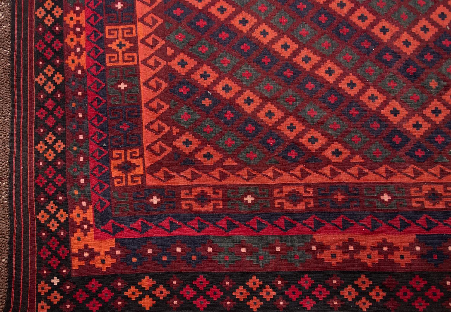 An Afghan Kilim Wool Rug