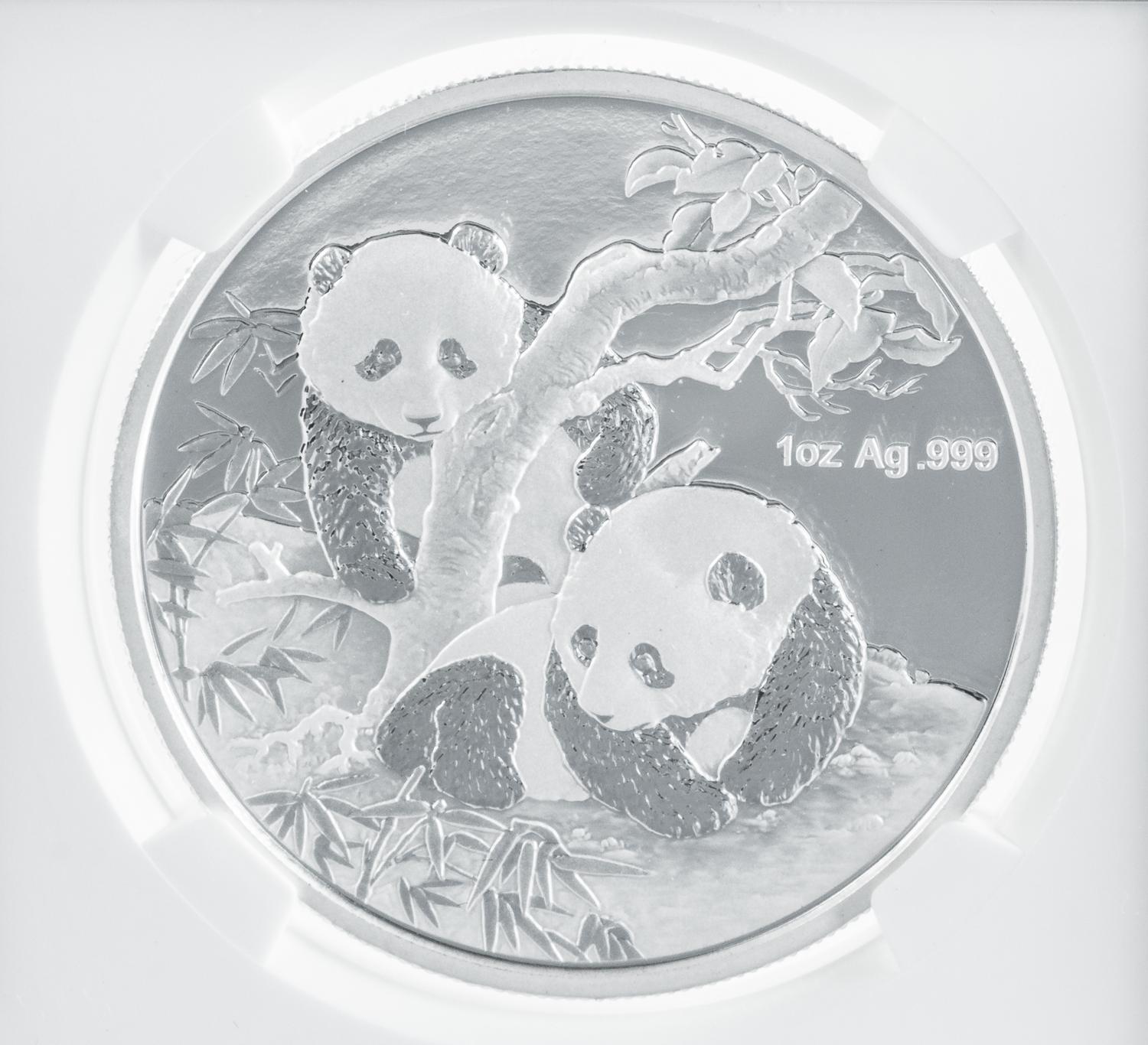 A China 2013 Panda Commemorative 1 Oz. Silver Proof