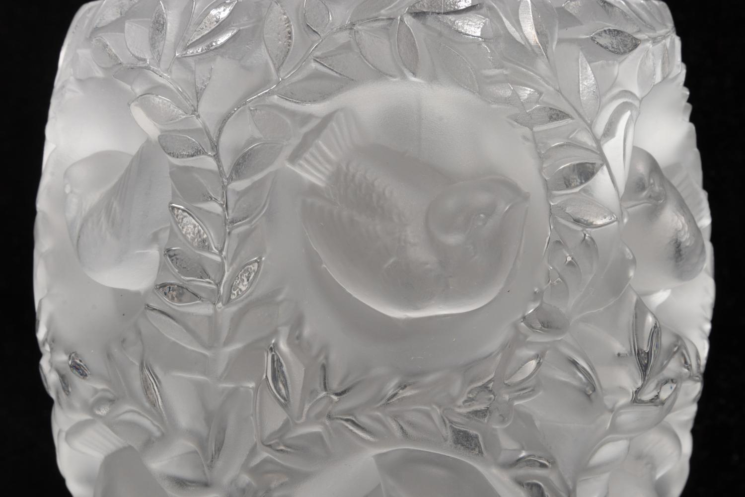 A Lalique Bagatelle Vase