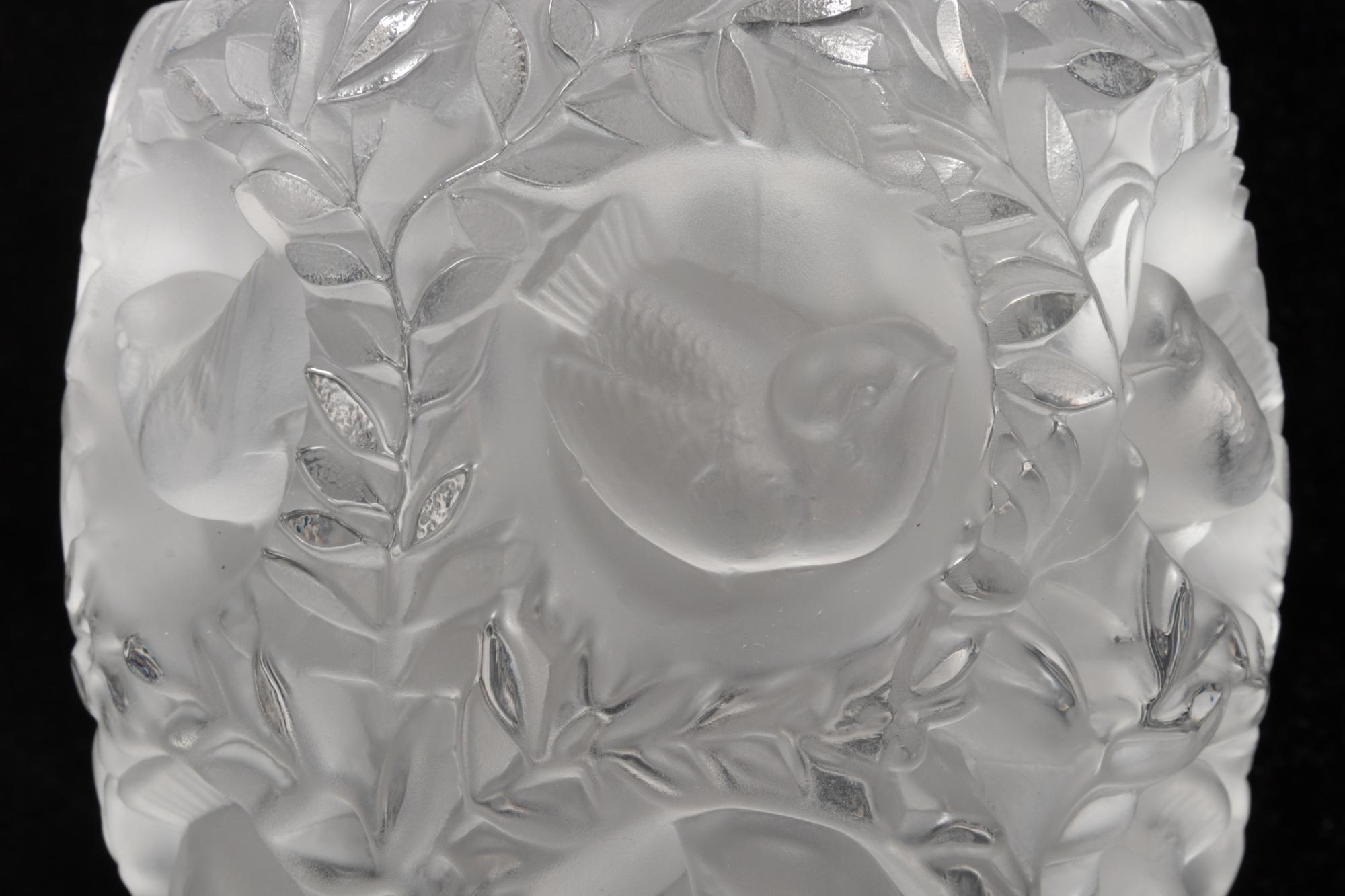 A Lalique Bagatelle Vase