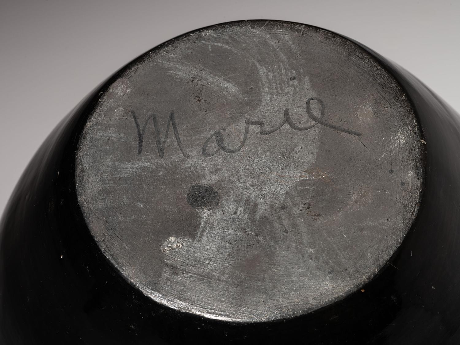 Blackware Pottery Jar 1920-1925