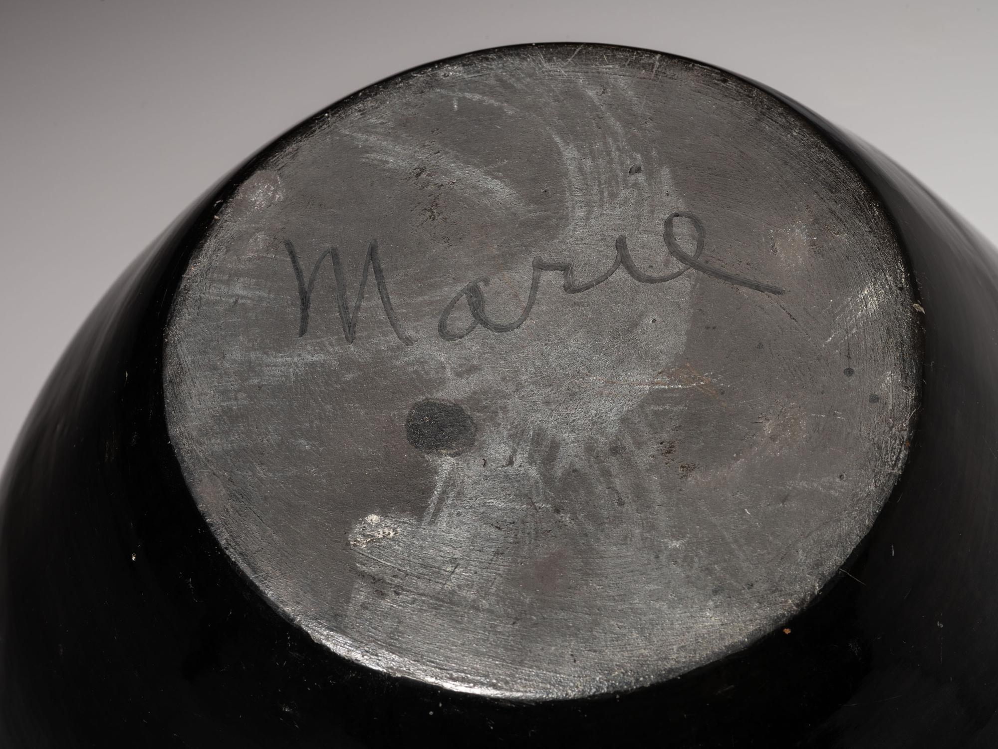 Blackware Pottery Jar 1920-1925