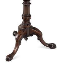 A George II Mahogany Tilt-Top Tea Table