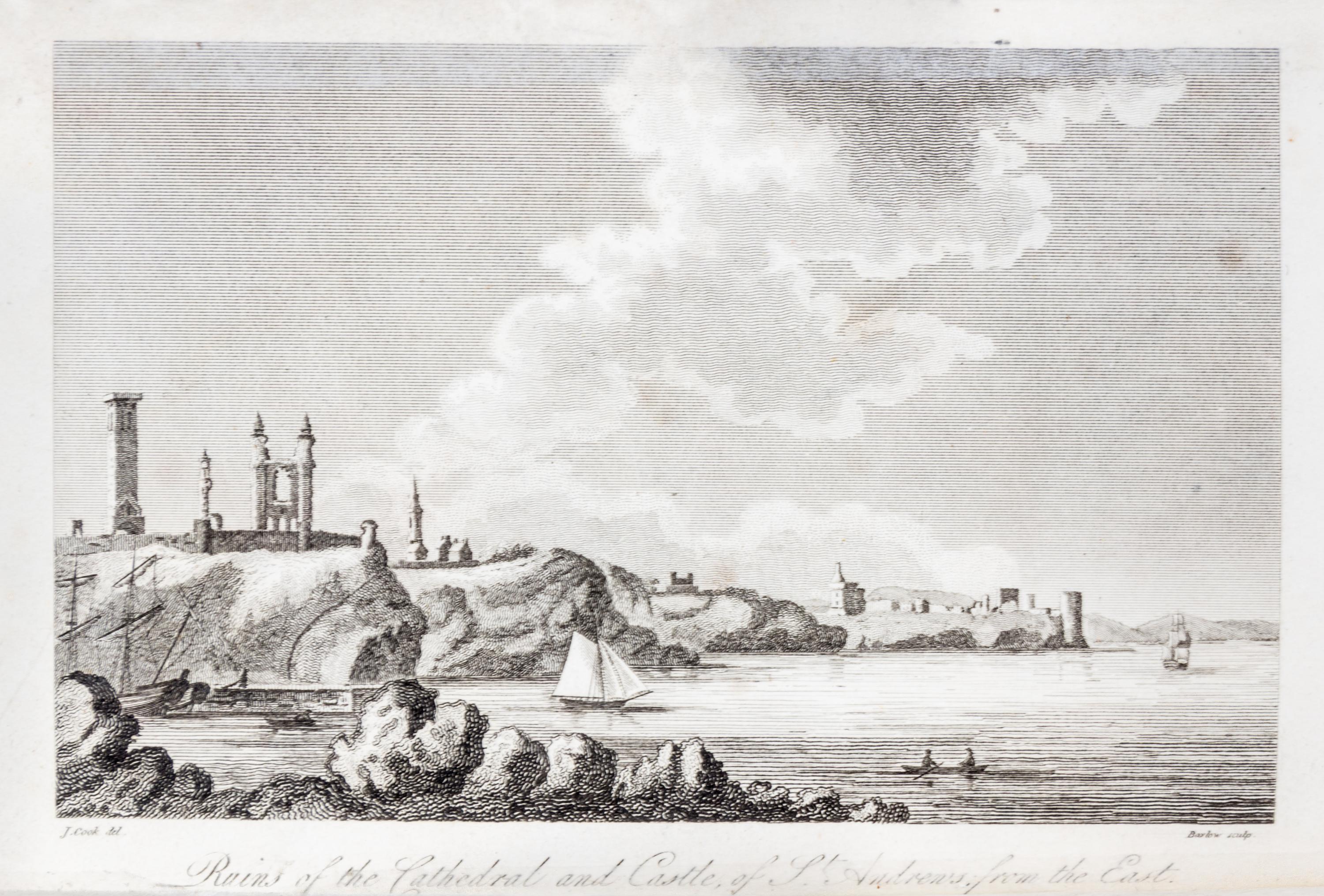 (GOLF) GRIERSON, JAMES. Delineations of St. Andrew...Edinburgh, 1807. Complete with four engraved plates.