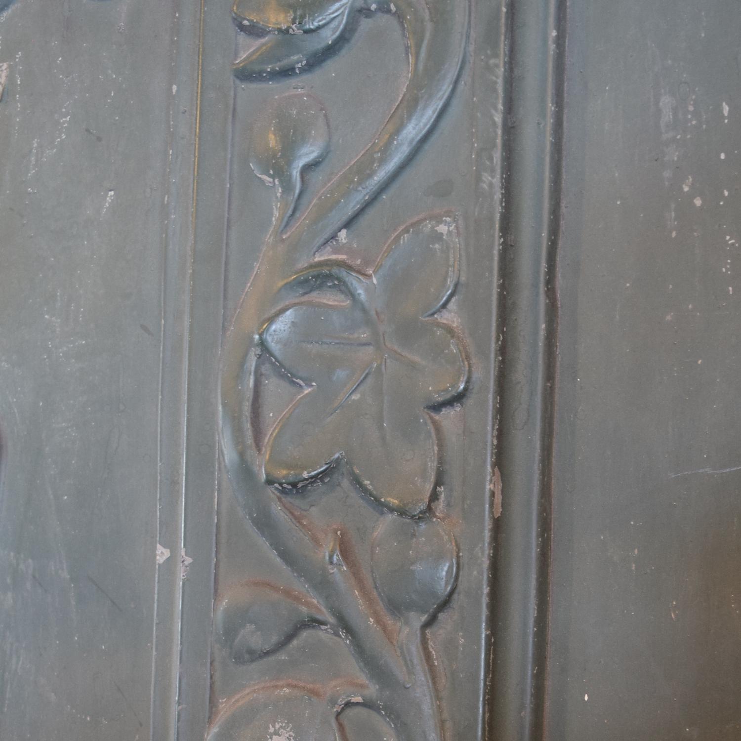 A Facade Panel from the Red Cross Building, Chicago, IL. 59.5" W x 3" D x 52" H — United States, Early 20th Century