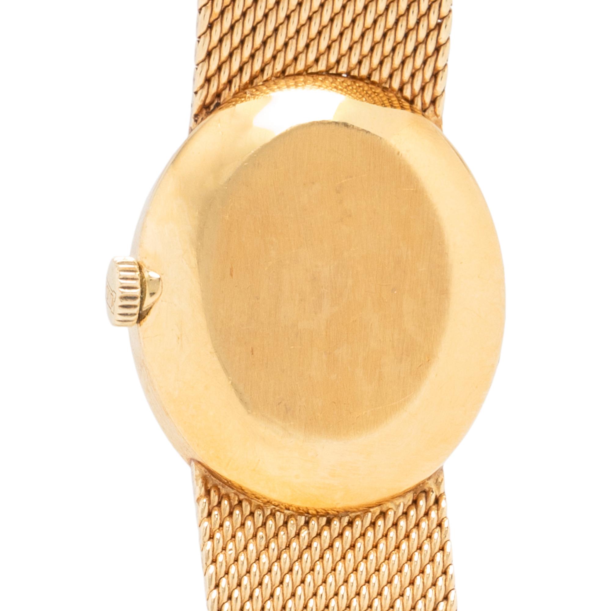 TIFFANY & CO., CHOPARD, YELLOW GOLD WATCH