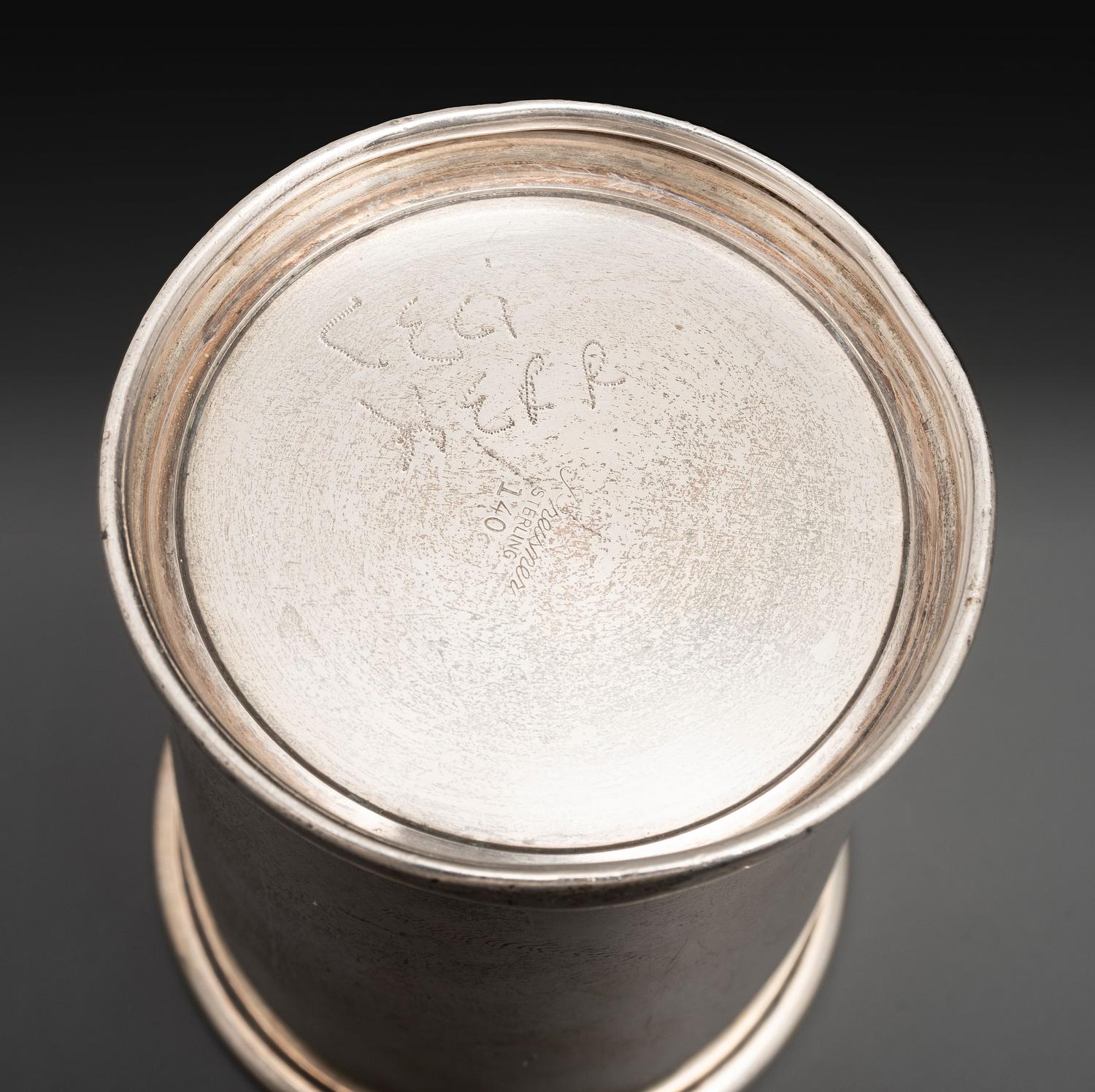 A Pair of Silver Julep Cups