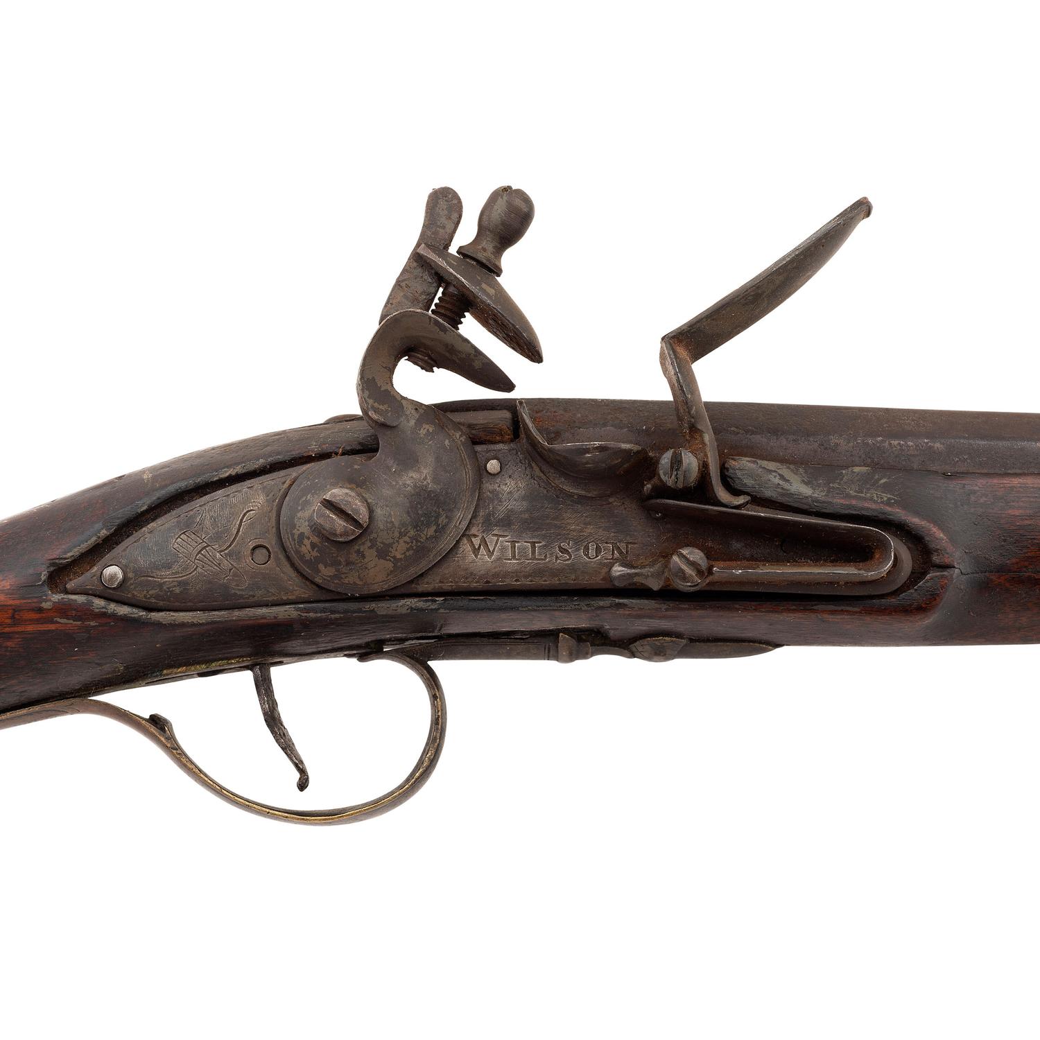 Early Flintlock Northwest Trade Gun by Wilson