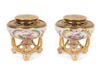 A Pair of Copeland Spode Porcelain Coolers