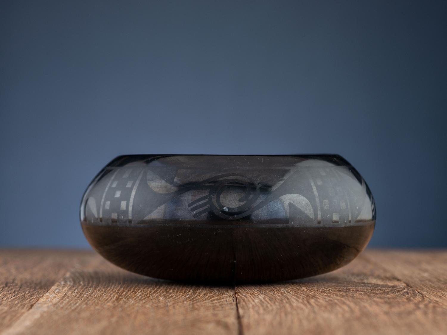 Blackware Pottery Bowl