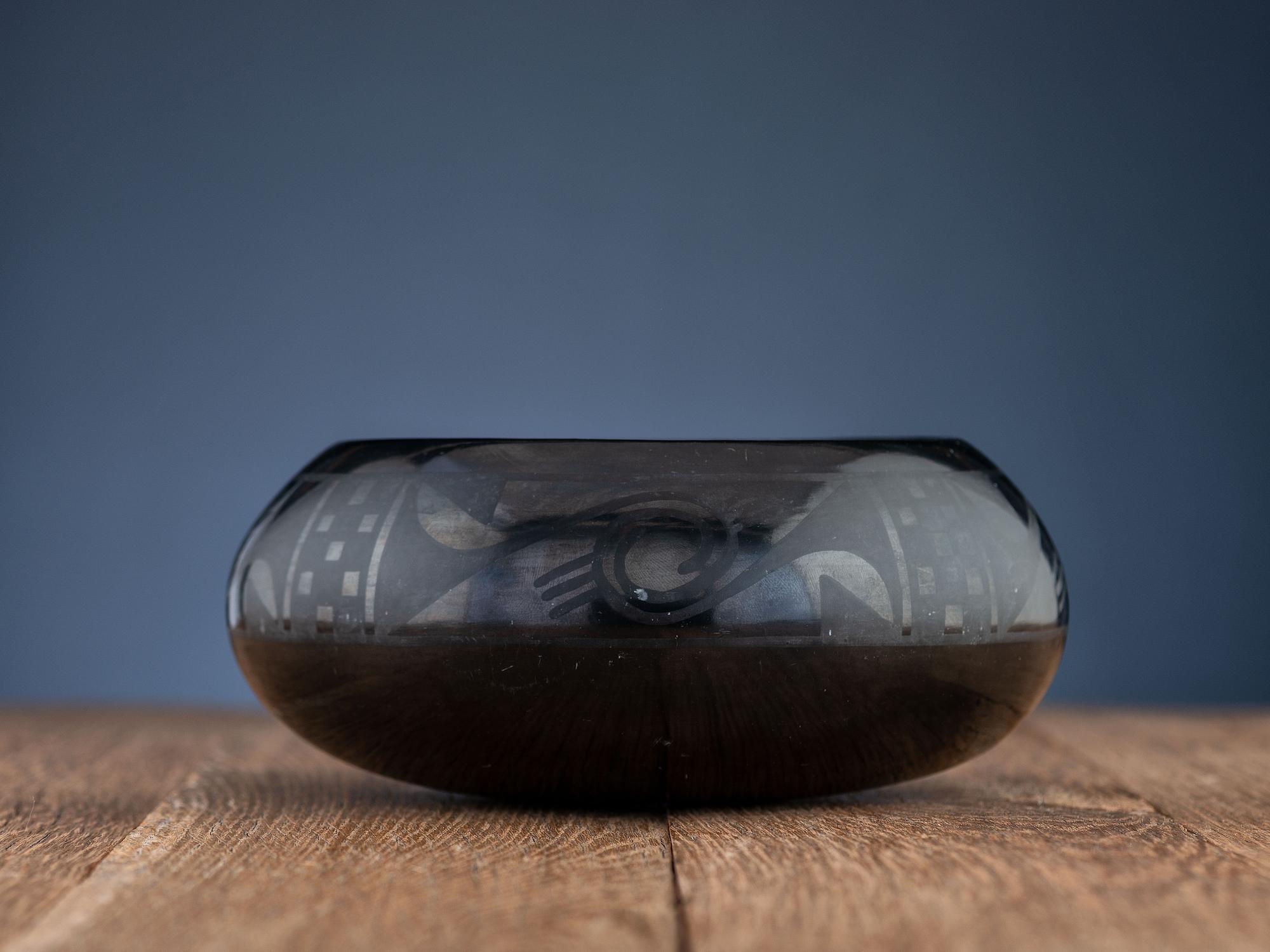 Blackware Pottery Bowl