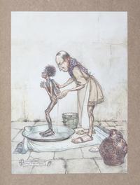 (WEITZ-COLEMAN; RACKHAM, ARTHUR) AESOP. Aesop's Fables. London, 1912. Finely bound by Herbie Weitz. Limited edition, signed.