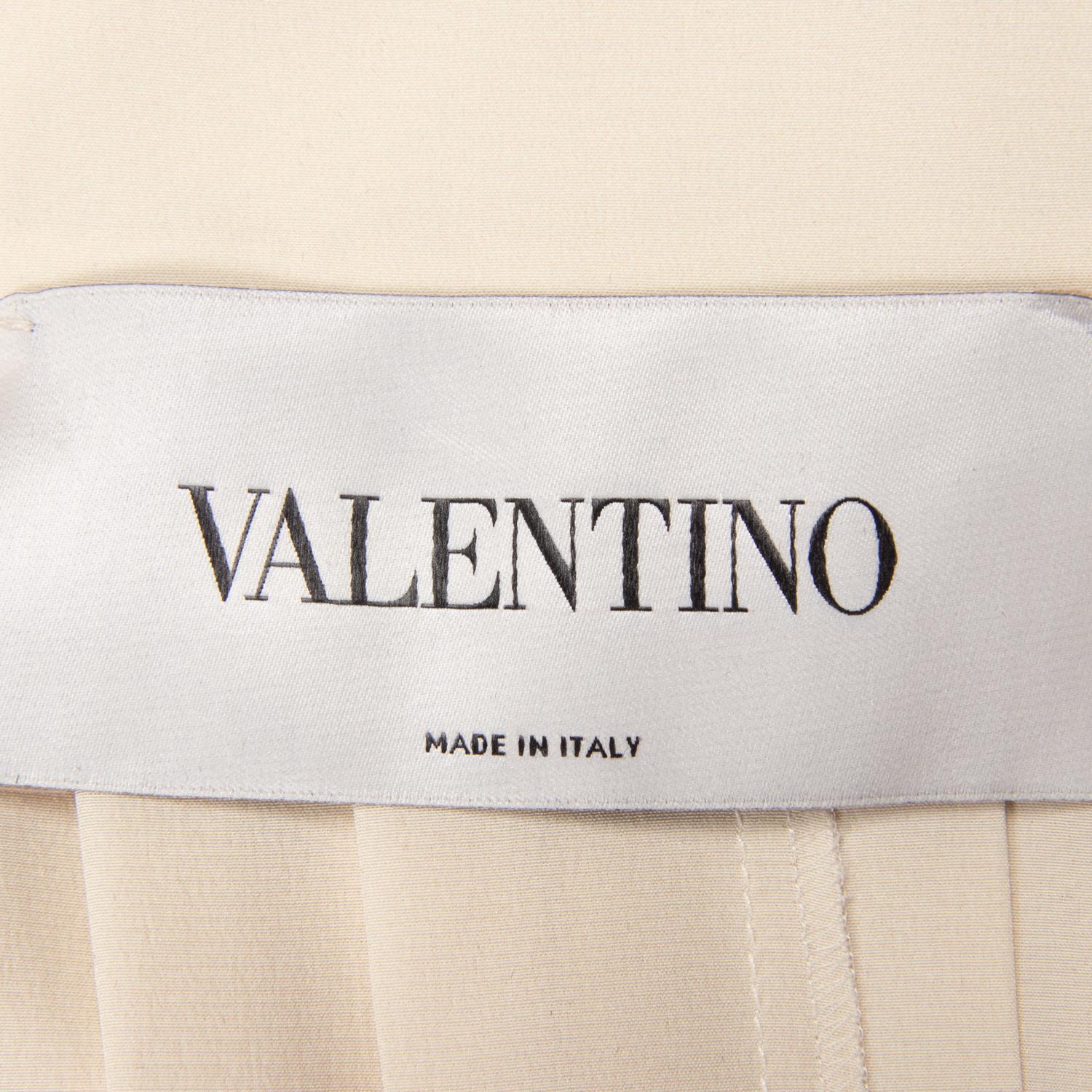 VALENTINO, PRINTED SILK TRENCH COATDRESS