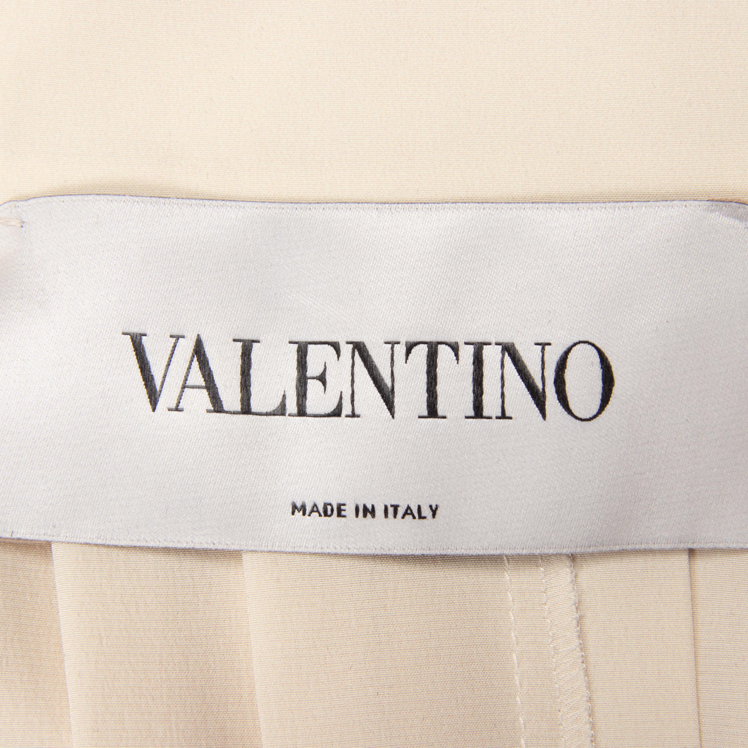 VALENTINO, PRINTED SILK TRENCH COATDRESS