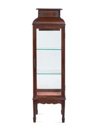 A George III Style Mahogany Vitrine