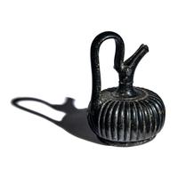 An Apulian Black-Glazed Epichysis
